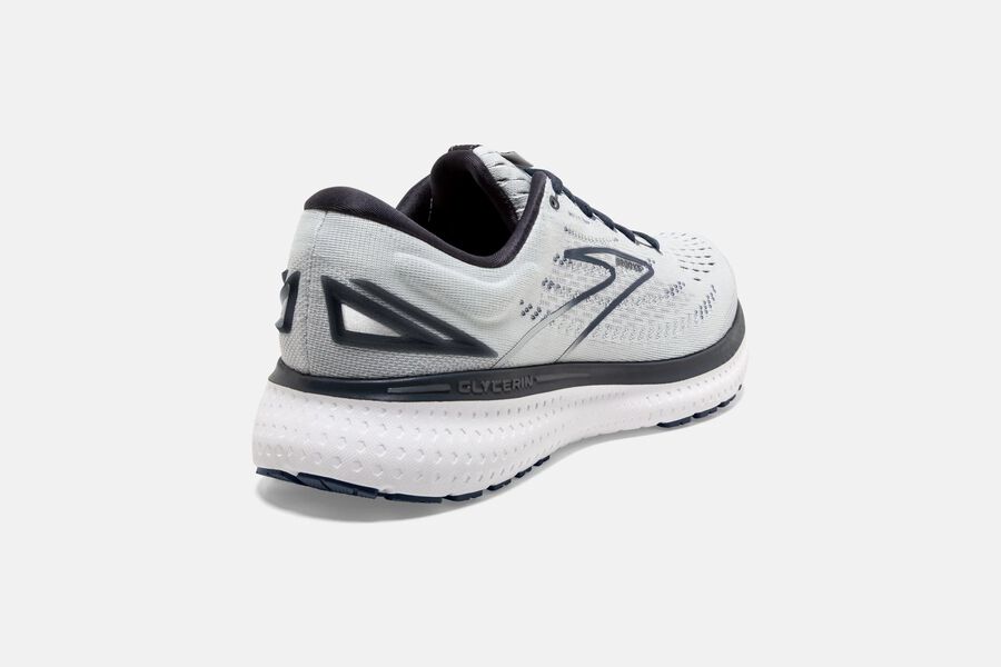 Brooks Glycerin 19 Road Loopschoenen Dames - Wit/Grijs - 209651KCZ